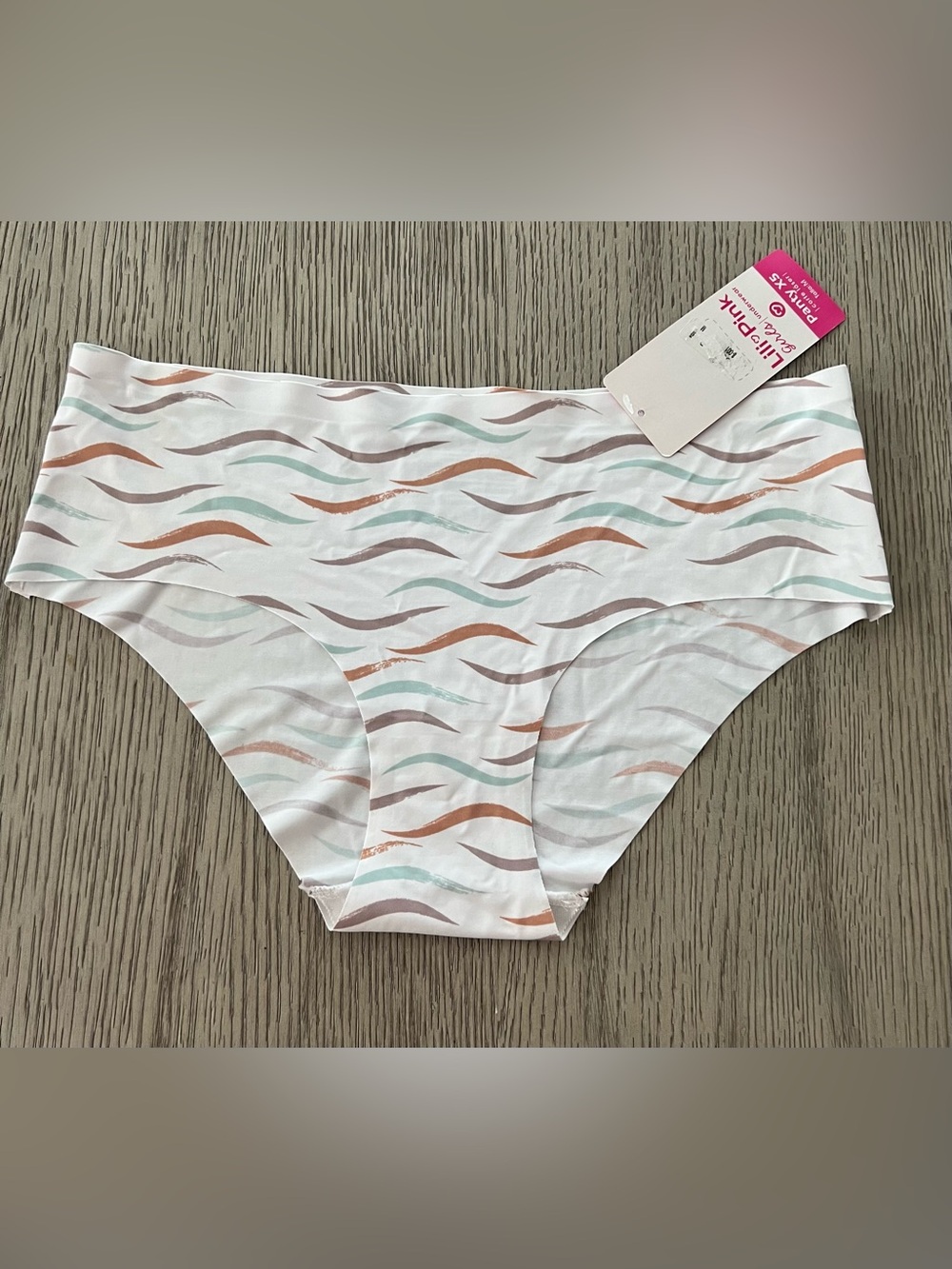 Lili pink Colombia hight waist Wave Print Bikini